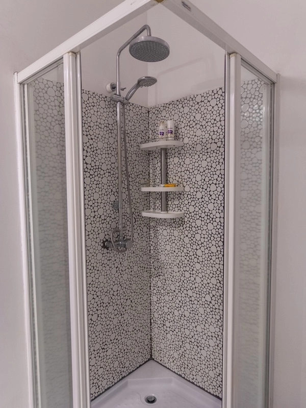Luxury Resort Bathroom Shower - The Gardenia Villa at Monkey Flower Villas Koh Tao