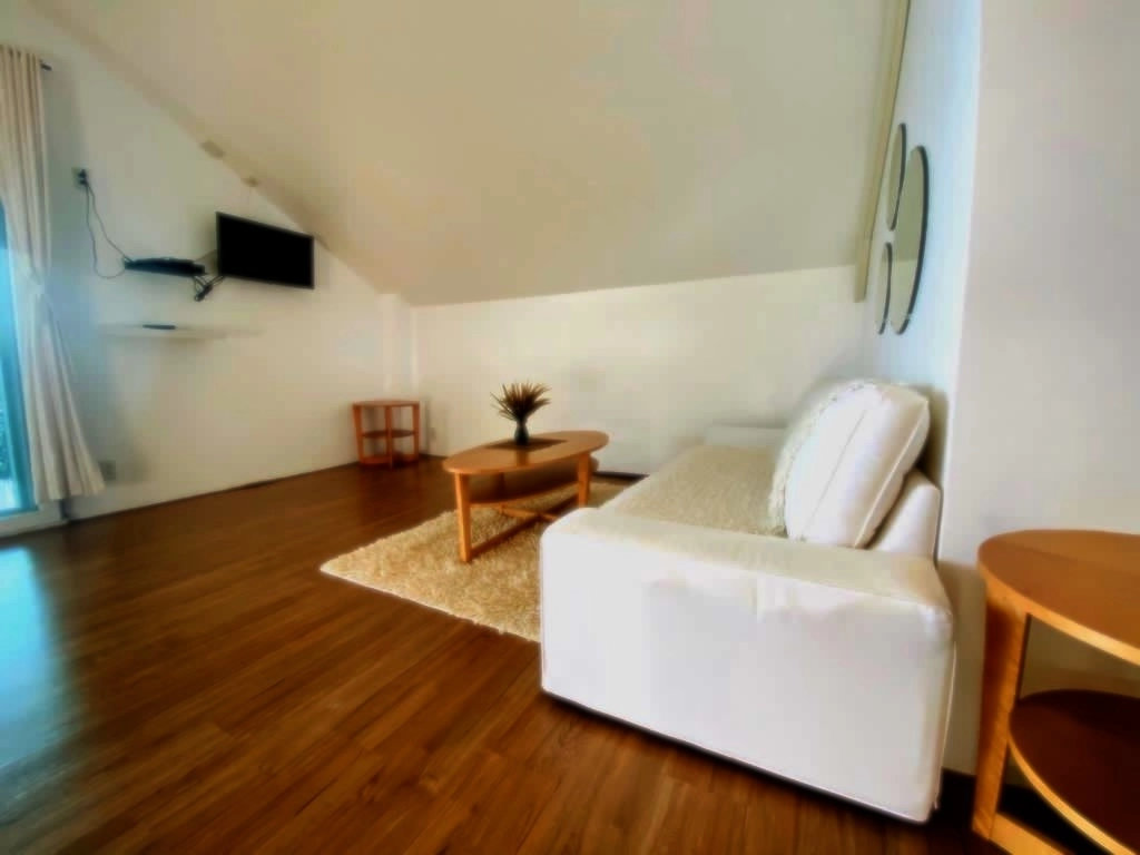 Luxury Resort Living Room Side Angle - The Gardenia Villa at Monkey Flower Villas Koh Tao