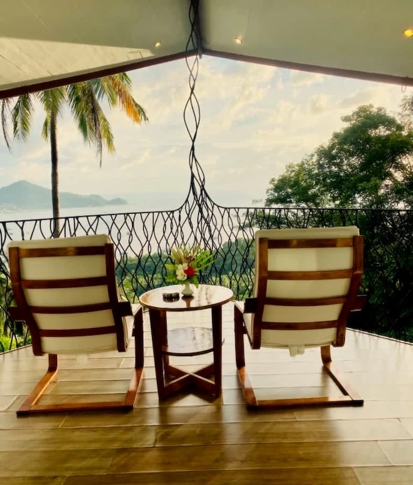 Luxury Resort View Back Angle - The Gardenia Villa at Monkey Flower Villas Koh Tao