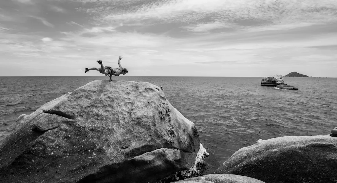 Boulder Jumping Koh Tao - Koh Tao Island Experience for guests at Monkey Flower Villas