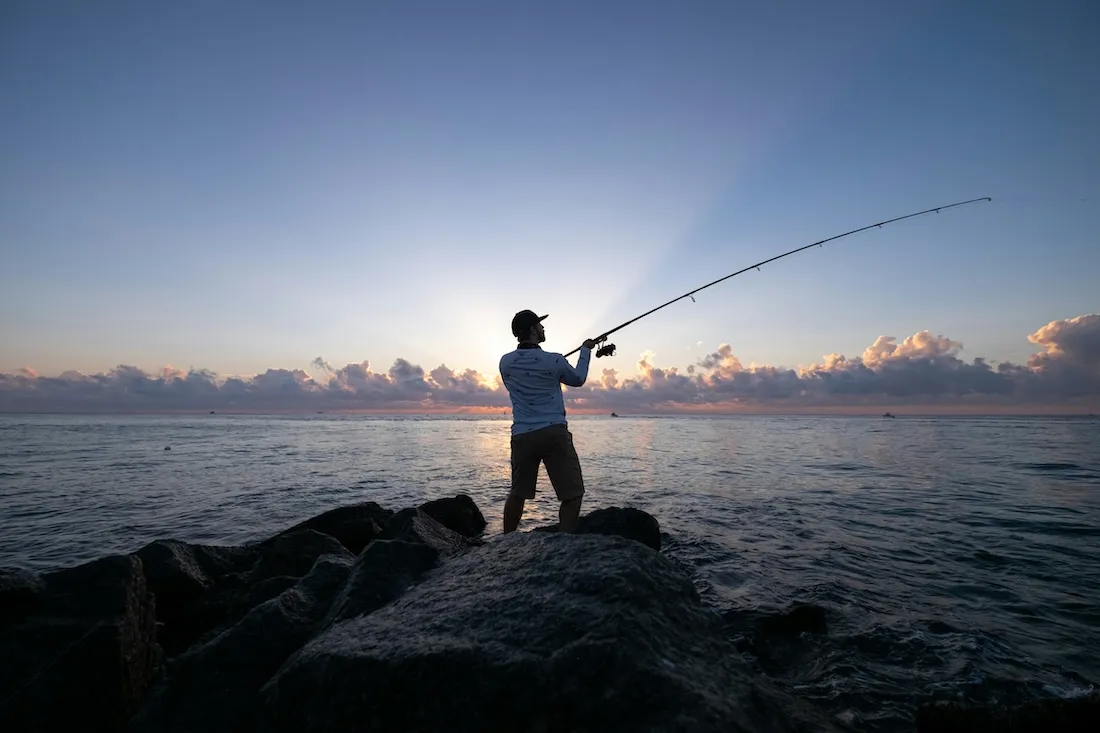 Person Fishing Koh Tao - Koh Tao Island Experience for guests at Monkey Flower Villas