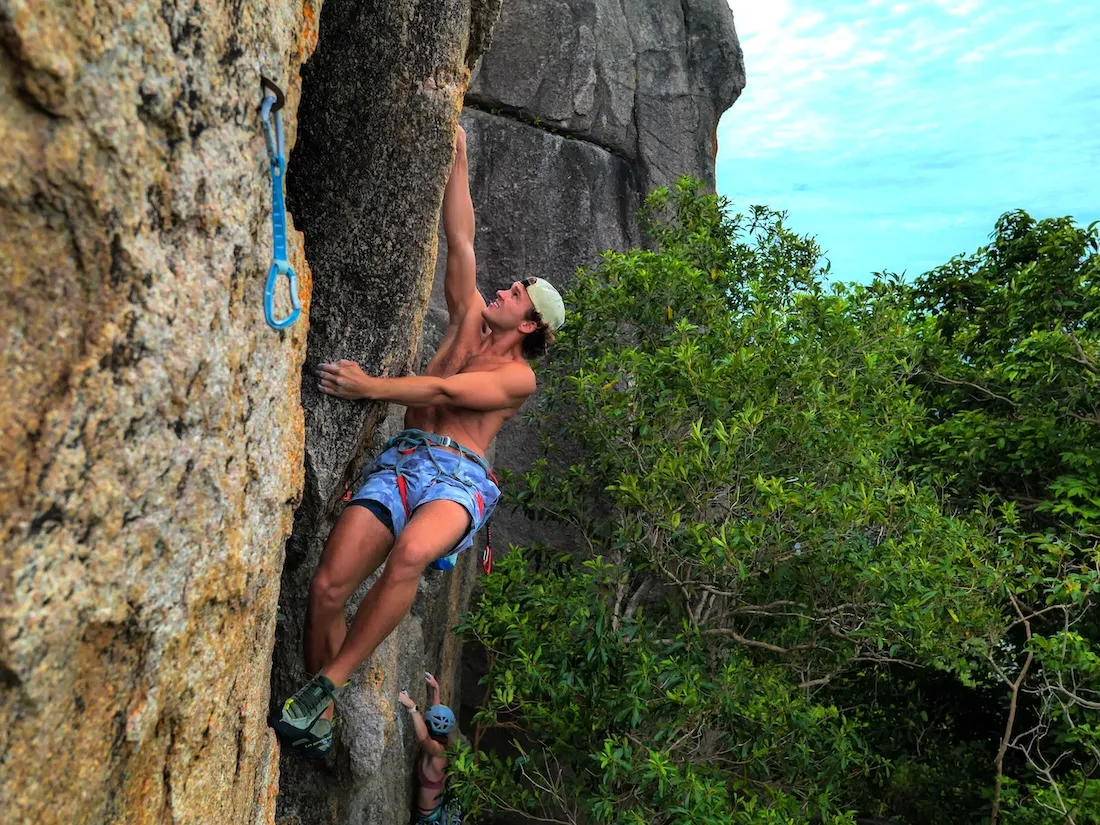 Rock Climbing Koh Tao - Koh Tao Island Experience for guests at Monkey Flower Villas