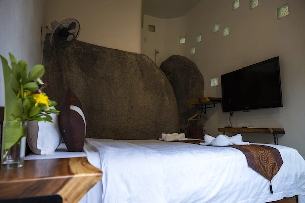 Luxury Resort Bedroom 3 Left View - The Orchid Villa at Monkey Flower Villas Koh Tao