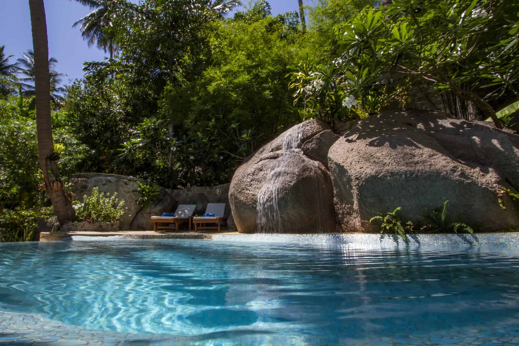 The Bougainvillea villa at Monkey Flower Villas, Koh Tao, Thailand