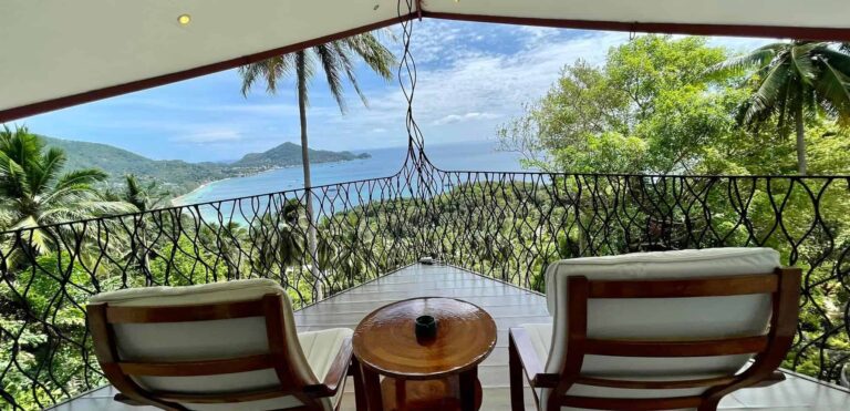 View from Gardenia Villa on Koh Tao